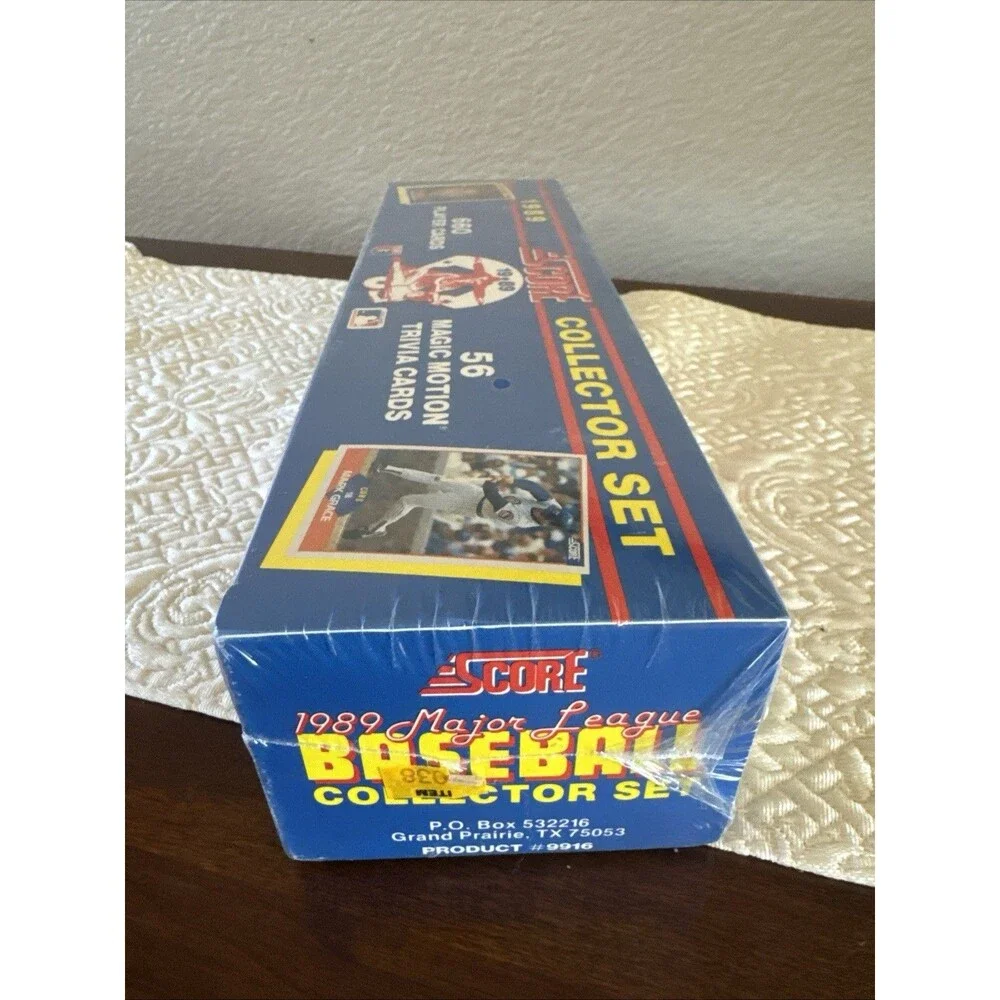 Score 1989 Major League Baseball Card Set- NEW - Factory Sealed